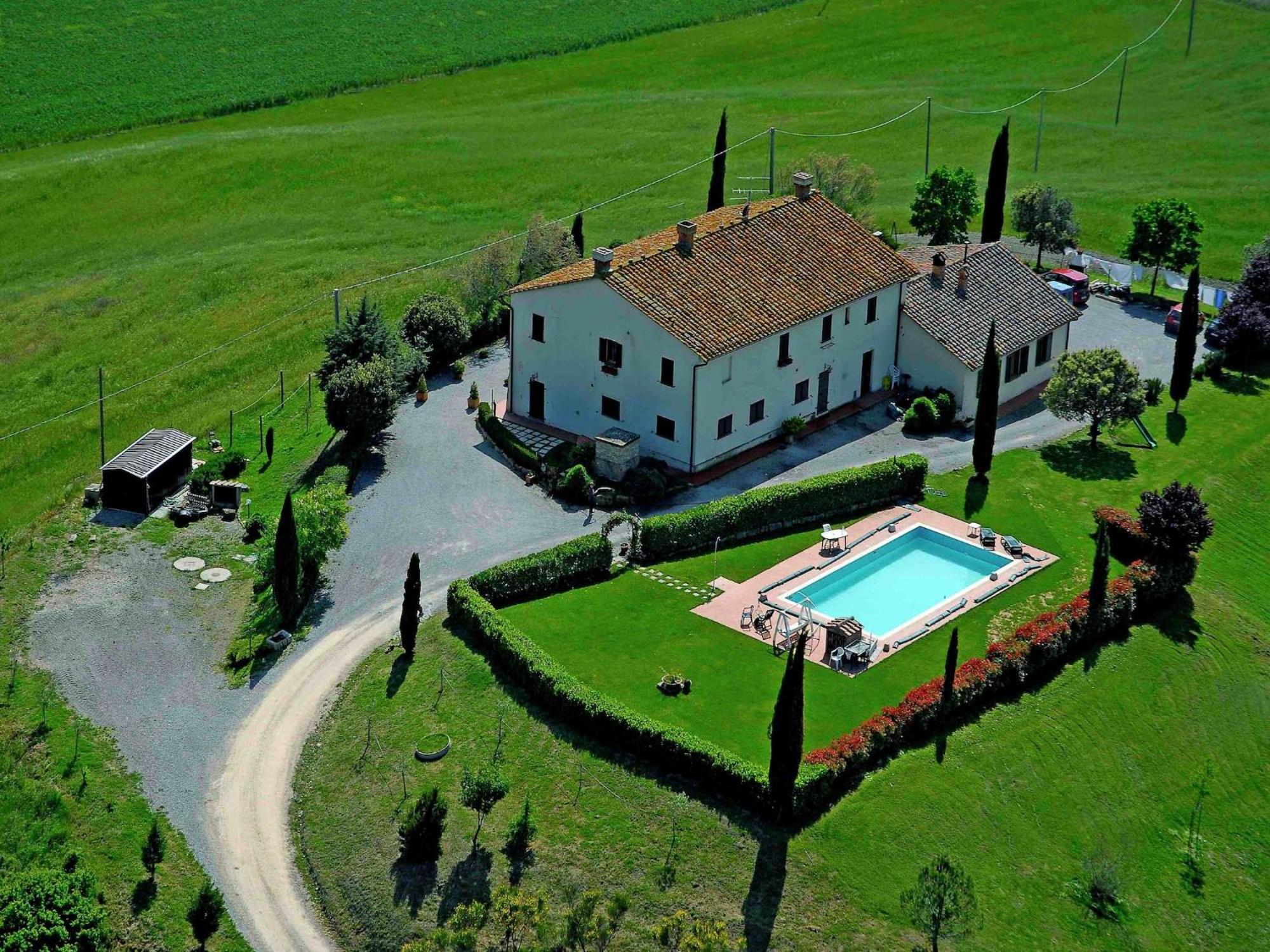 Modern Farmhouse In Pienza With Pool Luaran gambar