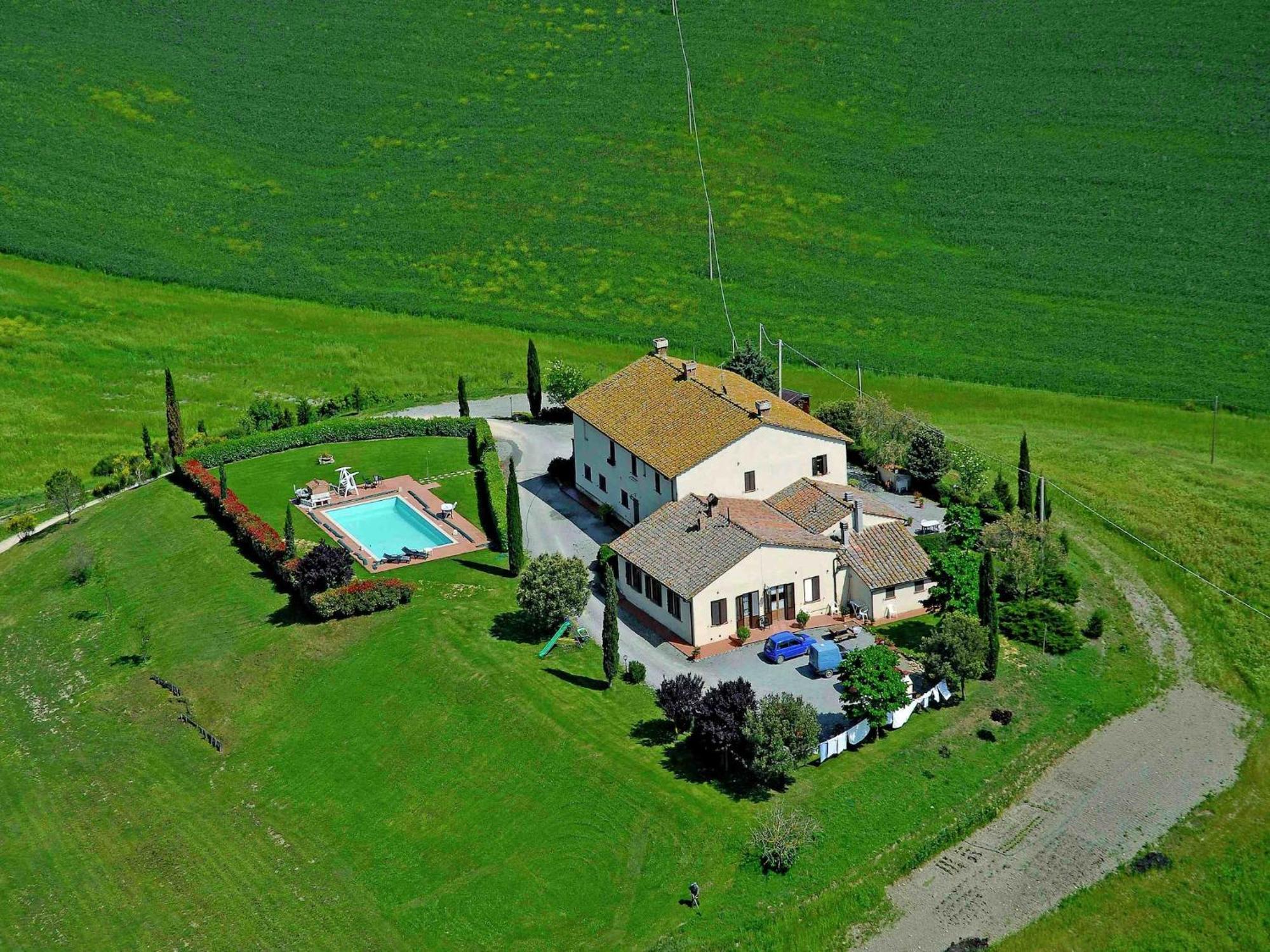 Modern Farmhouse In Pienza With Pool Luaran gambar
