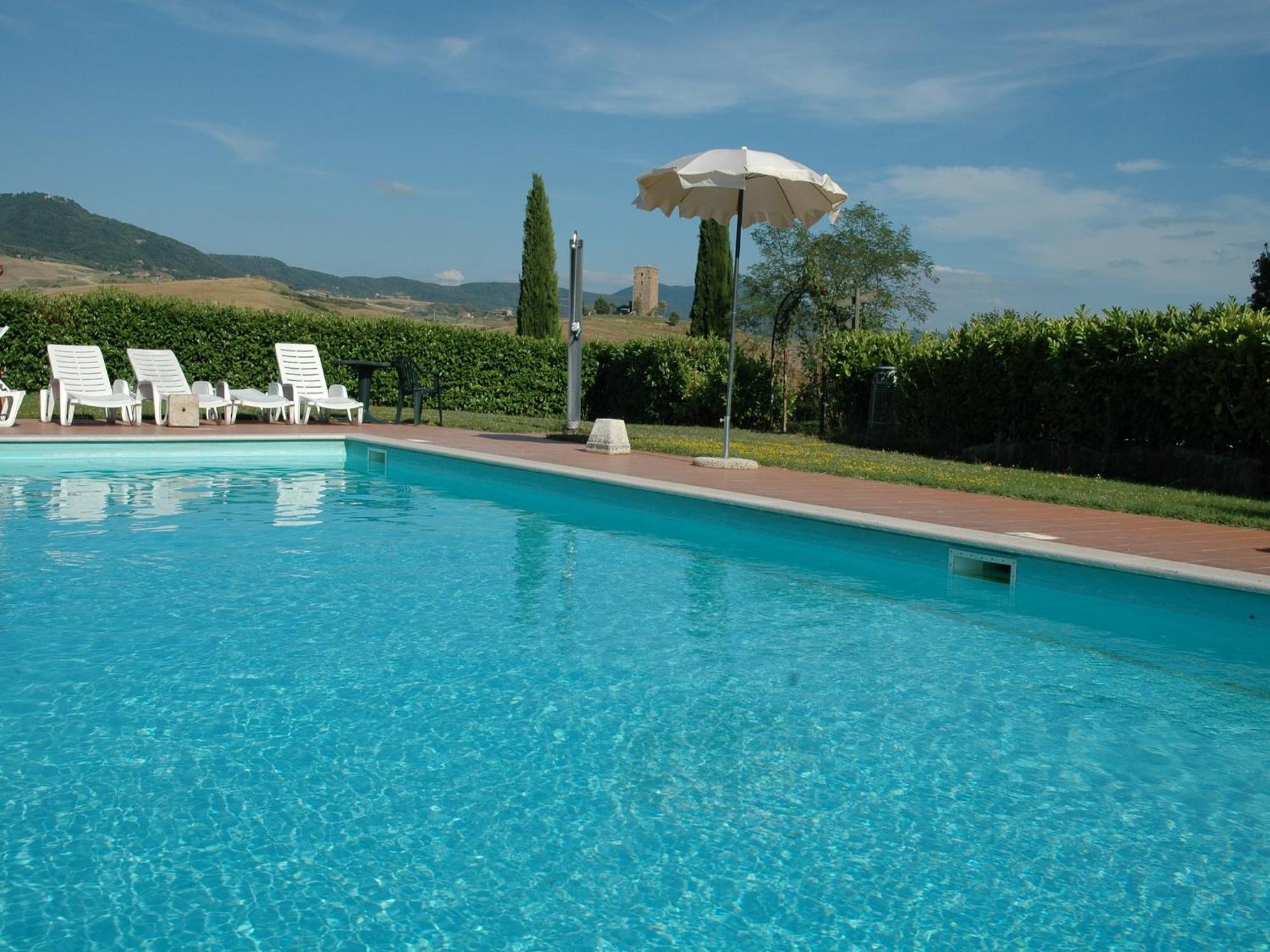 Modern Farmhouse In Pienza With Pool Luaran gambar